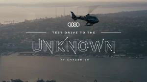 Startbild Film Audi Test Drive To The Unknown